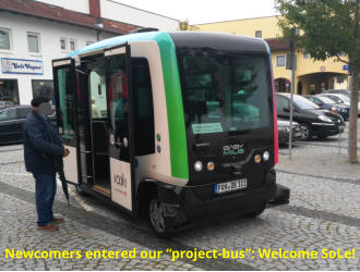 Newcomers entered our “project-bus”: Welcome SoLe!